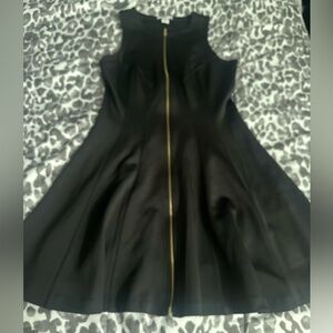 Bar III black skater dress sz MD